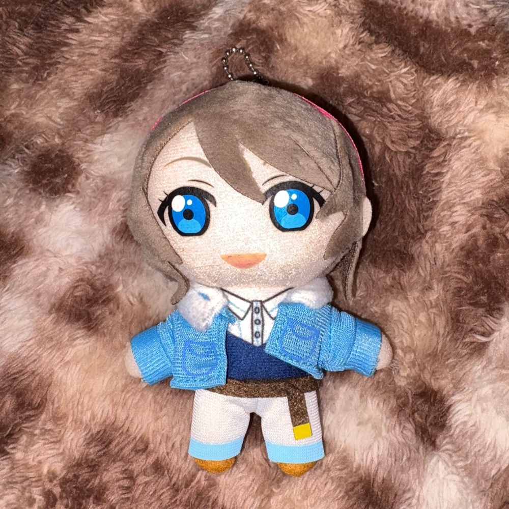 Movie Love Live Sunshine Plush Ball Chain You Watanabe F/S-411 from japan Rare